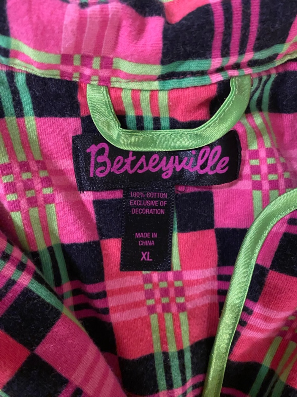 Betseyville Pajama Set Size XL 💕💚 - Picture 2 of 10
